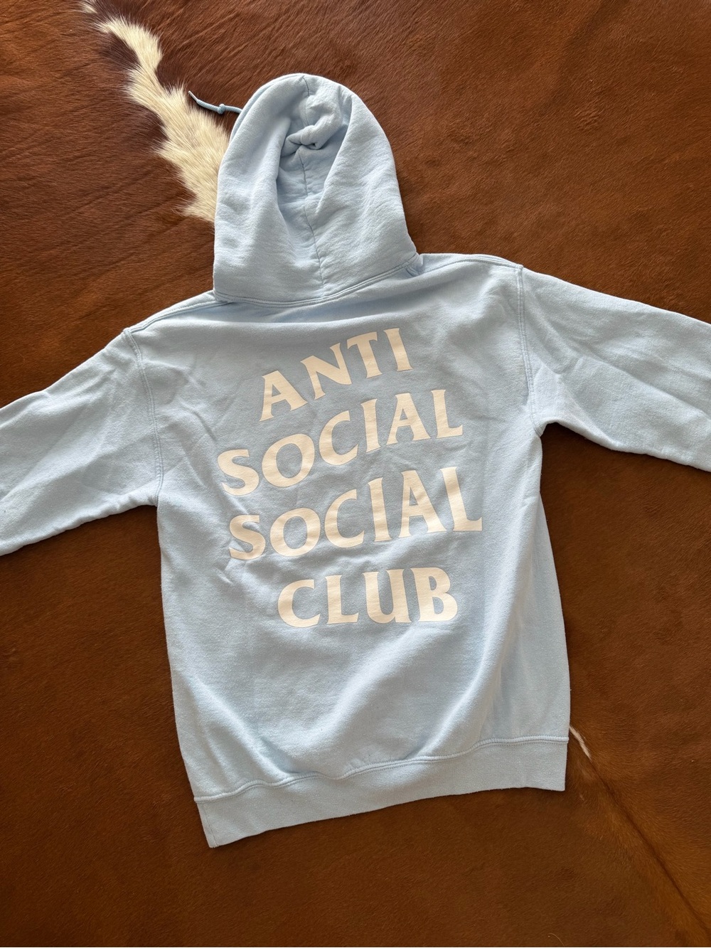 Anti Social Social Club logo hoodie size S